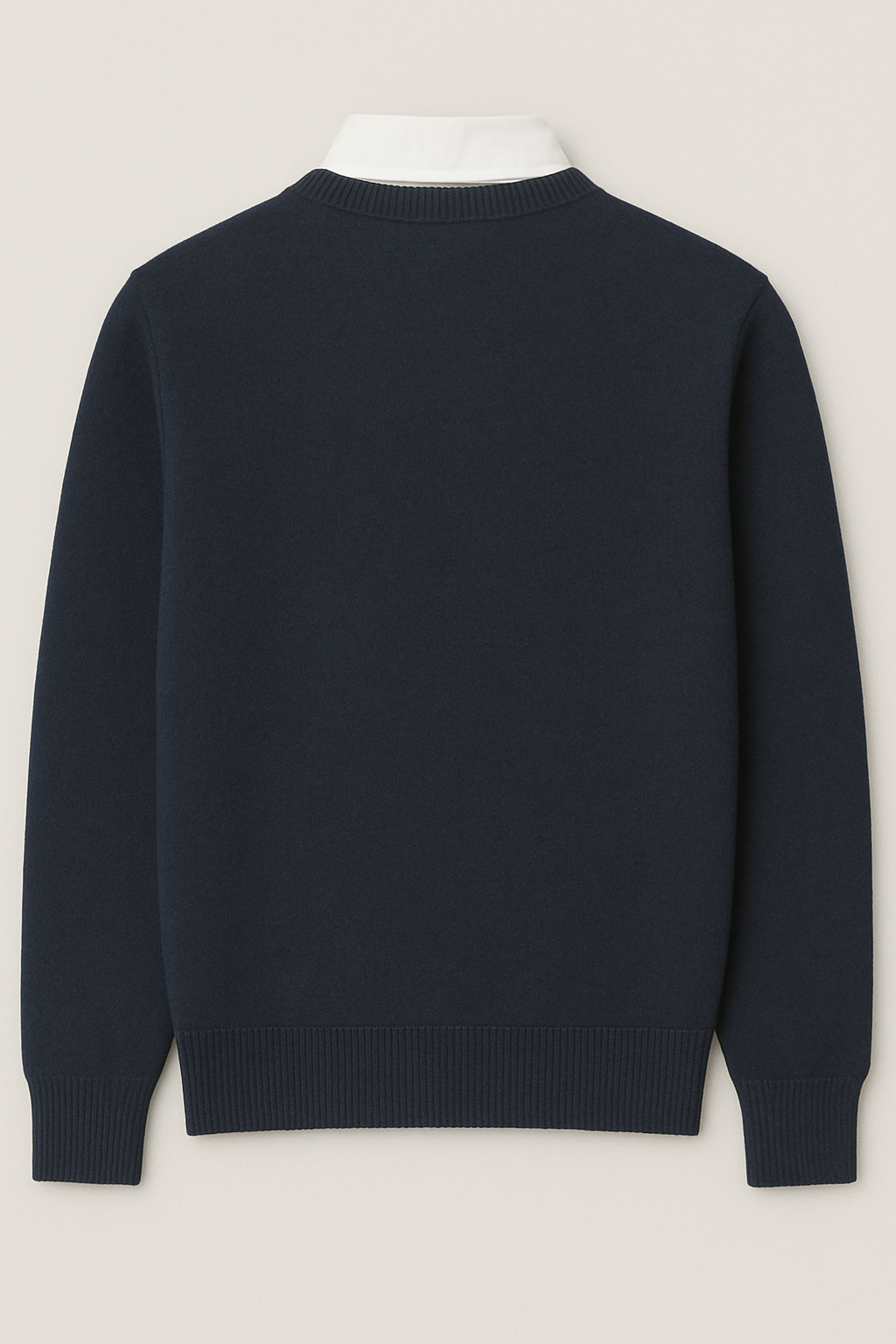 The Highland Wool Sweater - Dark Blue