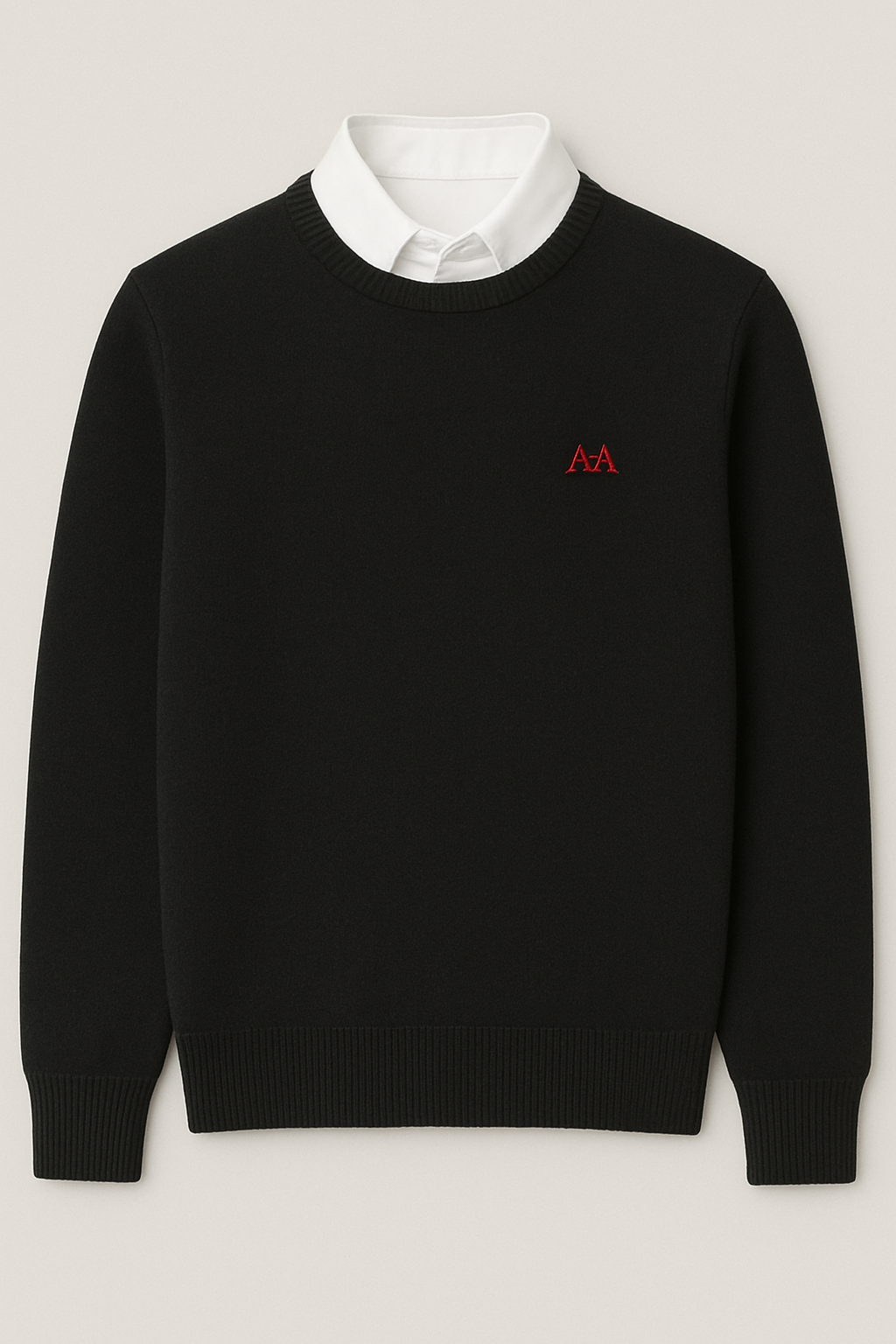 The Highland Wool Sweater - Black