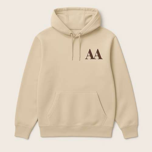 Aesthetic Amsterdam Hoodie – Beige