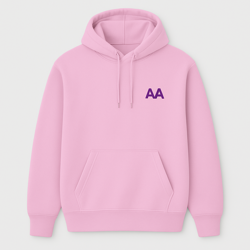 Aesthetic Amsterdam Hoodie – PastelPink