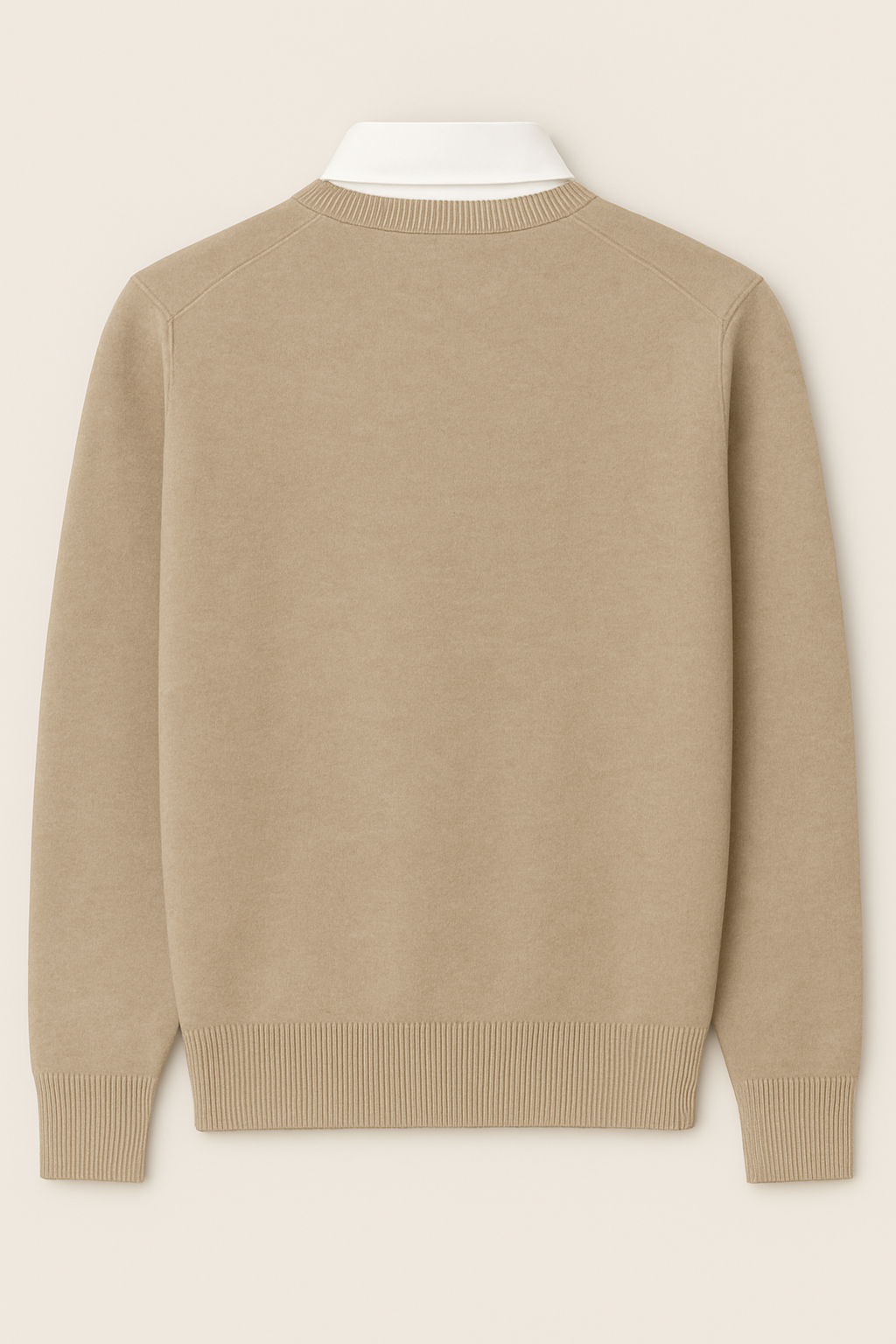 The Highland Wool Sweater - Beige