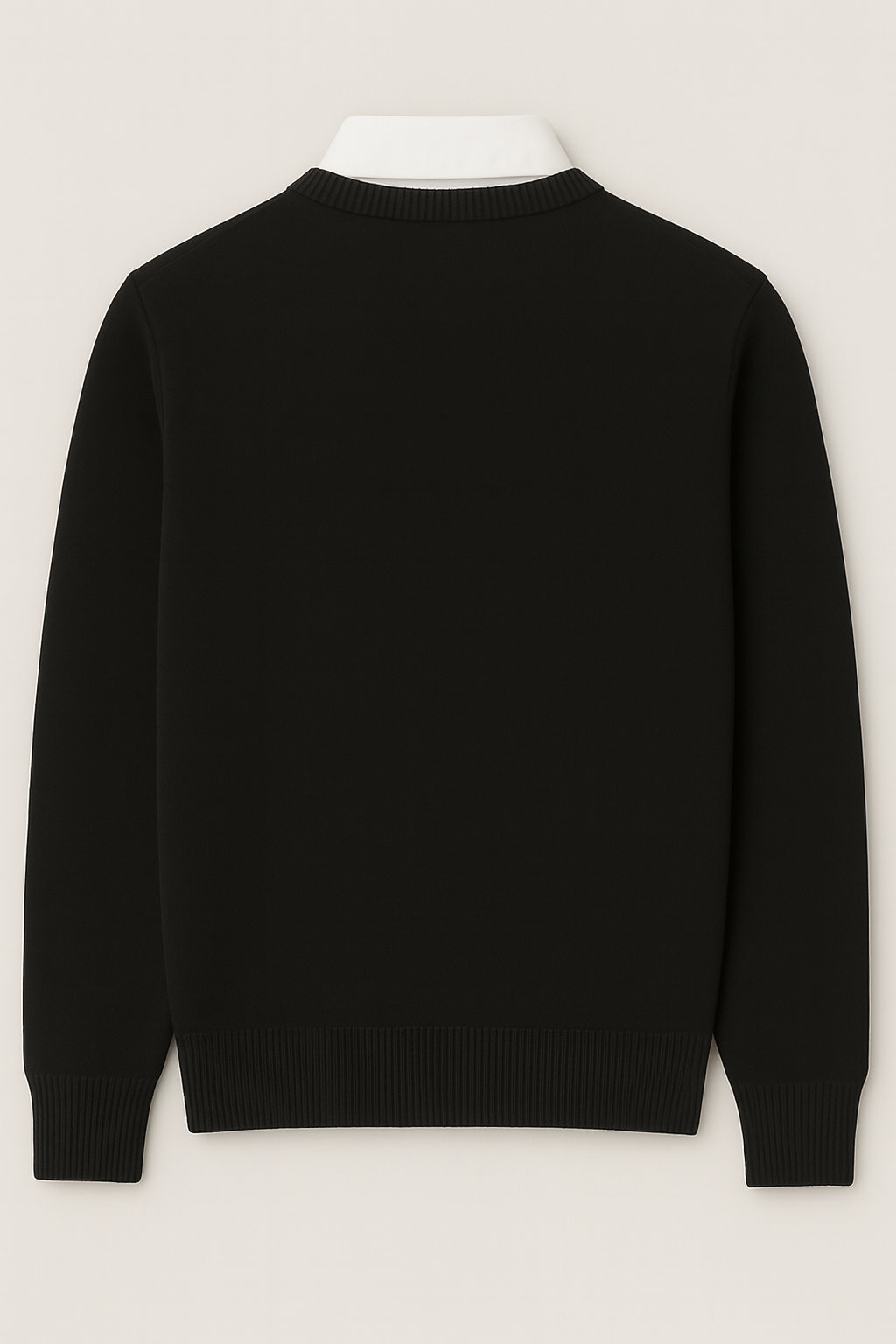 The Highland Wool Sweater - Black